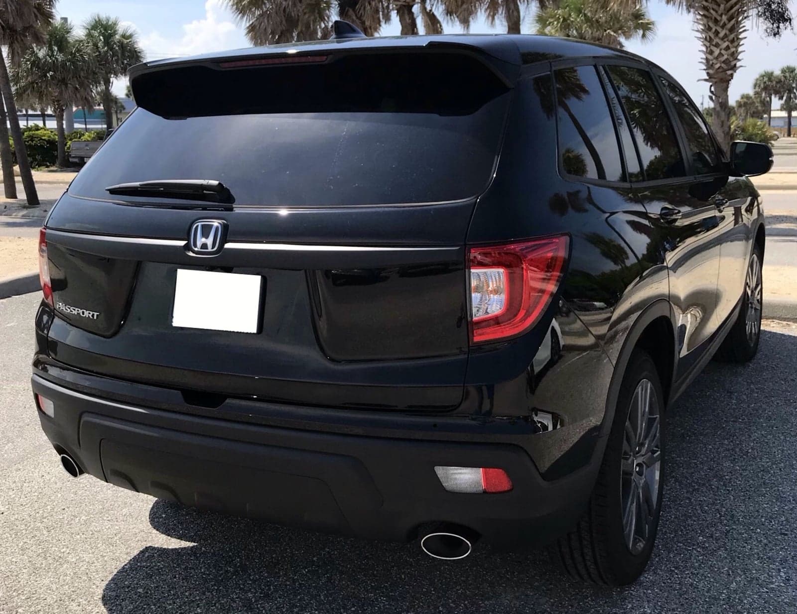 Hyundai Creta SX rear view